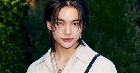 hyunjin versace 2023 event.